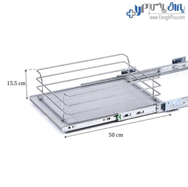 سبد ﭼﻨﺪ ﻣﻨﻈﻮره تک ریلی ﮐﻒ MDF مدل ژیوا