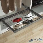 جا کفشی ریلی مفتولی داخل کمد لباس قابل رگلاژ آرام‌بند یونی‌هاپر ws4127