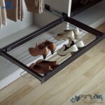 جا کفشی ریلی مفتولی داخل کمد لباس قابل رگلاژ آرام بند یونی هاپر - Image 2