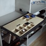 جای کمربند و کروات و زیور‌آلات ریلی داخل کمد باکس دار قابل رگلاژ آرام بند یونی هاپر - Image 2