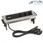 پریز توکار کابینت تاچ ملونی 10022