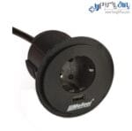 پریز توکار کابینت گرد سیمپل ملونی 10034