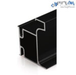 دستگیره شاخه ای مخفی کمدی مدل L یک طرفه ملونی 7063