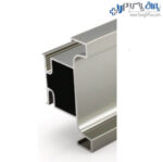 دستگیره شاخه ای مخفی کمدی مدل U دو طرفه ملونی 7064