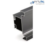 دستگیره شاخه ای مخفی کمدی مدل U دو طرفه ملونی 7064