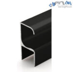 دستگیره شاخه‌ای لبه‌دار نیم‌گرد مدل H ملونی 7074