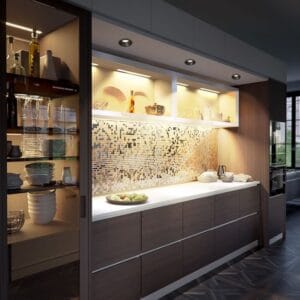 نورپردازی کابینت