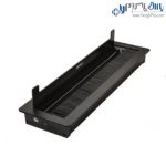 جا کابلی آلومینیومی به همراه گردگیر و درب آرام بند ملونی