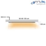 چراغ LED زیر کابینت هوایی فانتونی N533 - N534 - N535