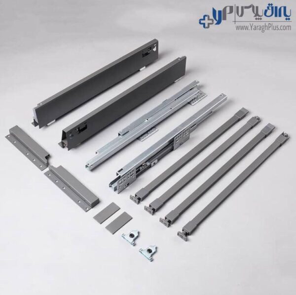 ریل کشو بدنه‌دار دبل باکس ارتفاع بلند با دبل گالری فانتونی B006 - B007 - B008 - B009 - B010
