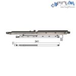 مکانیزم تاپ لاین سه درب روکار با عرض حداکثر 360 سانتیمتر فانتونی - Image 9