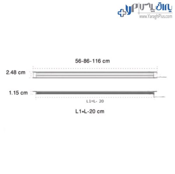 چراغ LED شیار‌خور با نور شیب‌دار فانتونی N603 - N604 - N605