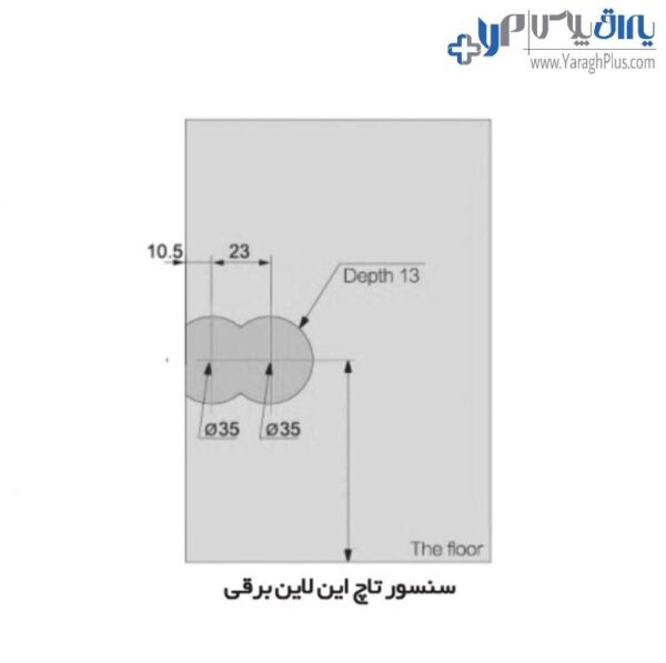 مکانیزم درب کمد ریلی این‌لاین برقی فانتونی K061 - K062 - K063 - K064 - K065 - K066 - K067 - K068 - K069 - K070 - K071 - K072 - K073