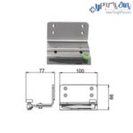 مکانیزم تاپ لاین سه درب روکار با عرض حداکثر 360 سانتیمتر فانتونی - Image 6