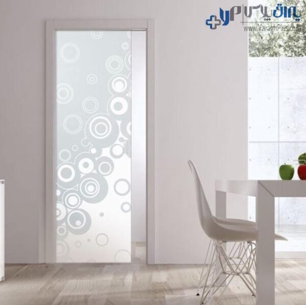مکانیزم پاکت دور توکار شیشه‌ای تک درب بدون پروفیل کف با عرض درب حداکثر 120 سانتیمتر فانتونی K108