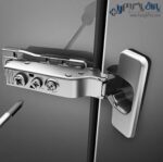 لولا آرام بند کابینت پروفشنال روکار کلیپسی 110 درجه با پایه خطی 3D فانتونی - Image 4