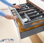 ریل کشو بدنه‌ دار اسلیم شیشه اینر ارتفاع کوتاه با براکت شیشه جلو فانتونی - Image 2