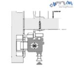 مکانیزم درب آکاردئونی تاشو وینگ لاین W3 سری 300 فانتونی K014