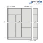 مکانیزم درب آکاردئونی تاشو وینگ لاین W2 سری 200 فانتونی - Image 4