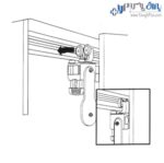 مکانیزم درب آکاردئونی تاشو وینگ لاین سری 300 فانتونی - Image 3