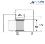 سطل زباله چند منظوره هایلو مدل بیگ‌ باکس جهت یونیت 40 سانتیمتر به بالا فانتونی - Image 3