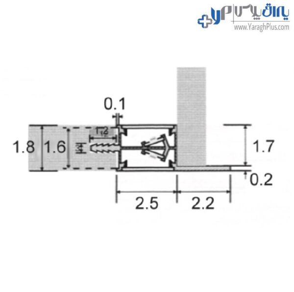 چراغ LED سنسوردار زیر کابینتی فانتونی N151 - N152 - N153 - N154