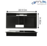 قاب داکت برق رومیزی پلاستیکی بدون سوکت فانتونی - Image 2