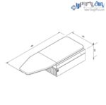 میز اتو ریلی رومیزی با پایه گردان و صفحه تاشو فانتونی - Image 2