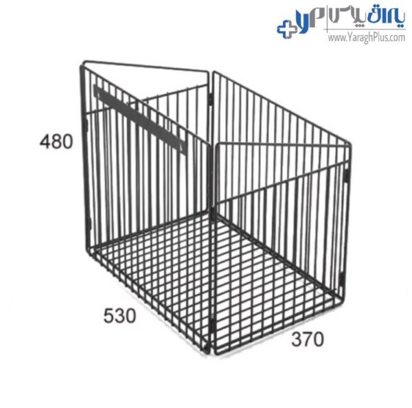 سبد رخت چرک با فریم موکا فانتونی j710