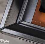 سینی مشبک چرمی ریلی داخل کمد لباس رنگ طوسی نارنجی فرنچ استایل فانتونی - Image 3