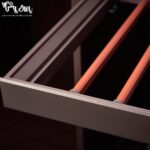 رک ریلی جای شلوار داخل کمد لباس رنگ موکا قرمز فرنچ استایل فانتونی - Image 4