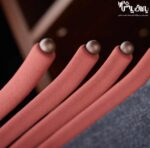 رک جای شلوار دیواری یک طرفه رنگ موکا قرمز فرنچ استایل فانتونی - Image 4