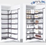 سوپر تاندم لولایی (یخچالی) کمدی کریستال یونیت 60 فانتونی - Image 2