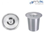 سطل زباله گرد توکار روی صفحه فانتونی - Image 2