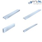 مکانیزم درب هوایی توکار دو درب 120 سانتیمتر شیشه ای با عرض حداکثر 240 سانتیمتر فانتونی - Image 3