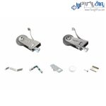 مکانیزم درب هوایی توکار دو درب 120 سانتیمتر شیشه ای با عرض حداکثر 240 سانتیمتر فانتونی - Image 5