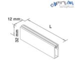 میله رگال مستطیل فانتونی - Image 2