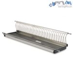 آبچکان بالای سینک یک طبقه ساده با جای بشقاب فانتونی