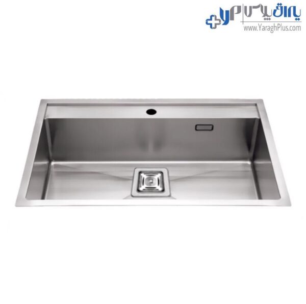 سینک تک لگن روکار تمام استیل فانتونی 64*48*20 P023