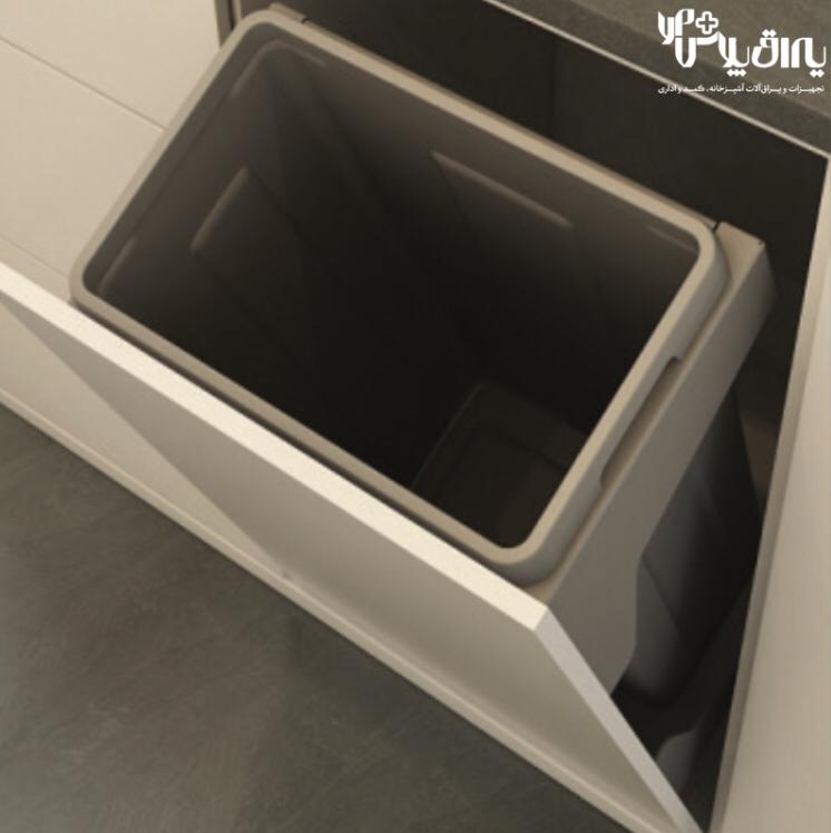 سطل زباله تک مخزن داشبوردی آرامبند ملونی 9030 سطل زباله تک مخزن داشبوردی آرامبند ملونی 9030