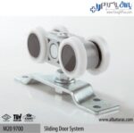 مکانیزم آویز تک درب کشویی 120 کیلویی بدون آرام‌بند آلباتور M20 9700