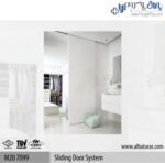 مکانیزم آویز تک درب کشویی 80 کیلویی با بلبرینگ آلباتور - Image 4