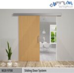 مکانیزم آویز تک درب کشویی 120 کیلویی بدون آرام بند آلباتور - Image 3