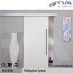 مکانیزم آویز تک درب کشویی 120 کیلویی بدون آرام بند آلباتور - Image 7