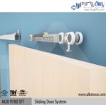 مکانیزم آویز تک درب کشویی 120 کیلویی یک طرف آرام بند آلباتور - Image 3