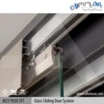 مکانیزم آویز تک درب شیشه ای کشویی 120 کیلویی دو طرف آرام بند آلباتور - Image 5