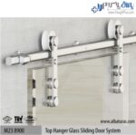 مکانیزم آویز تک درب شیشه‌ای کشویی 60 کیلویی روستیک آلباتور M23 8900