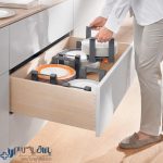 ریل کشو مخفی تاندم فول دو حالته آرام بند و تاچ بلوم