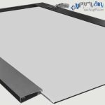 پروفیل درب کمد و کابینت مدل فرنچ فانتونی