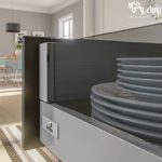 ریل کشو شیشه ای هتیچ